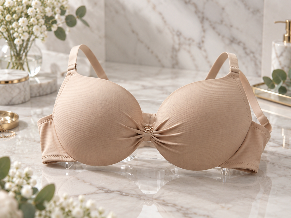 Beige Soft Padded Bra
